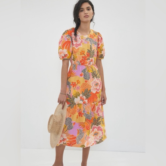 Anthropologie Dresses & Skirts - FARM Rio Maribel Floral Maxi Dress Size XS C22-022
